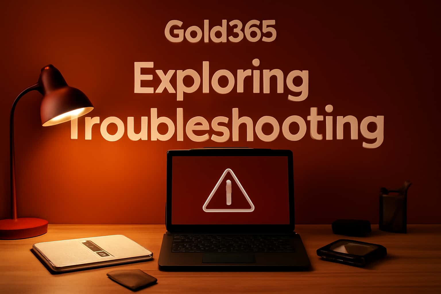 An informational scene on Gold365 troubleshooting.