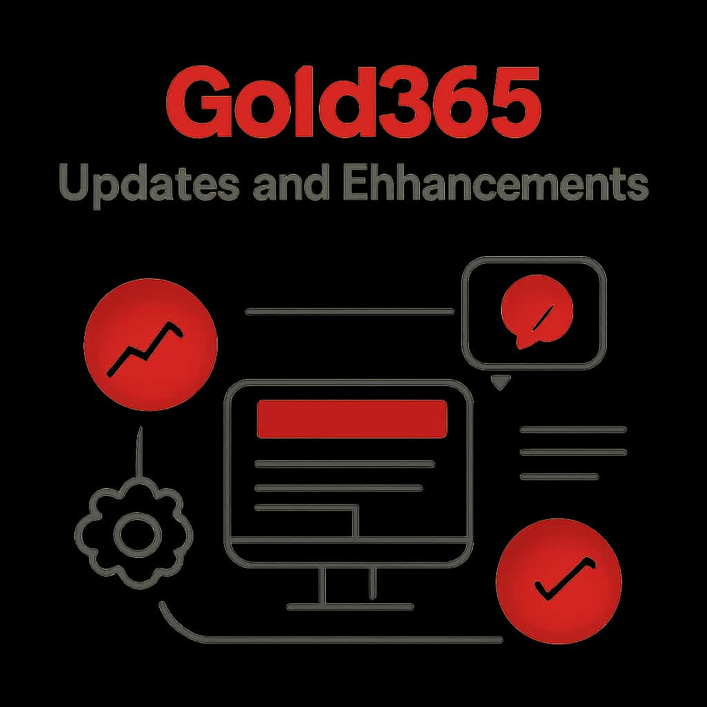 An educational diagram outlining Gold365 Updates and Enhancements.