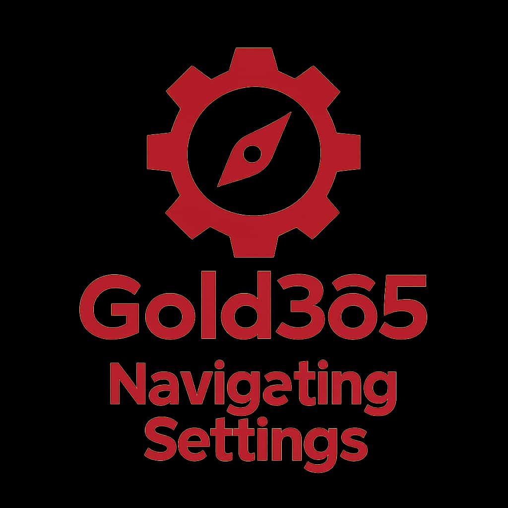 Minimalist icon indicating guidance for Gold365 settings.