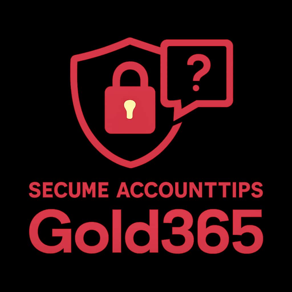 Icon representing tips for securing your Gold365 account.